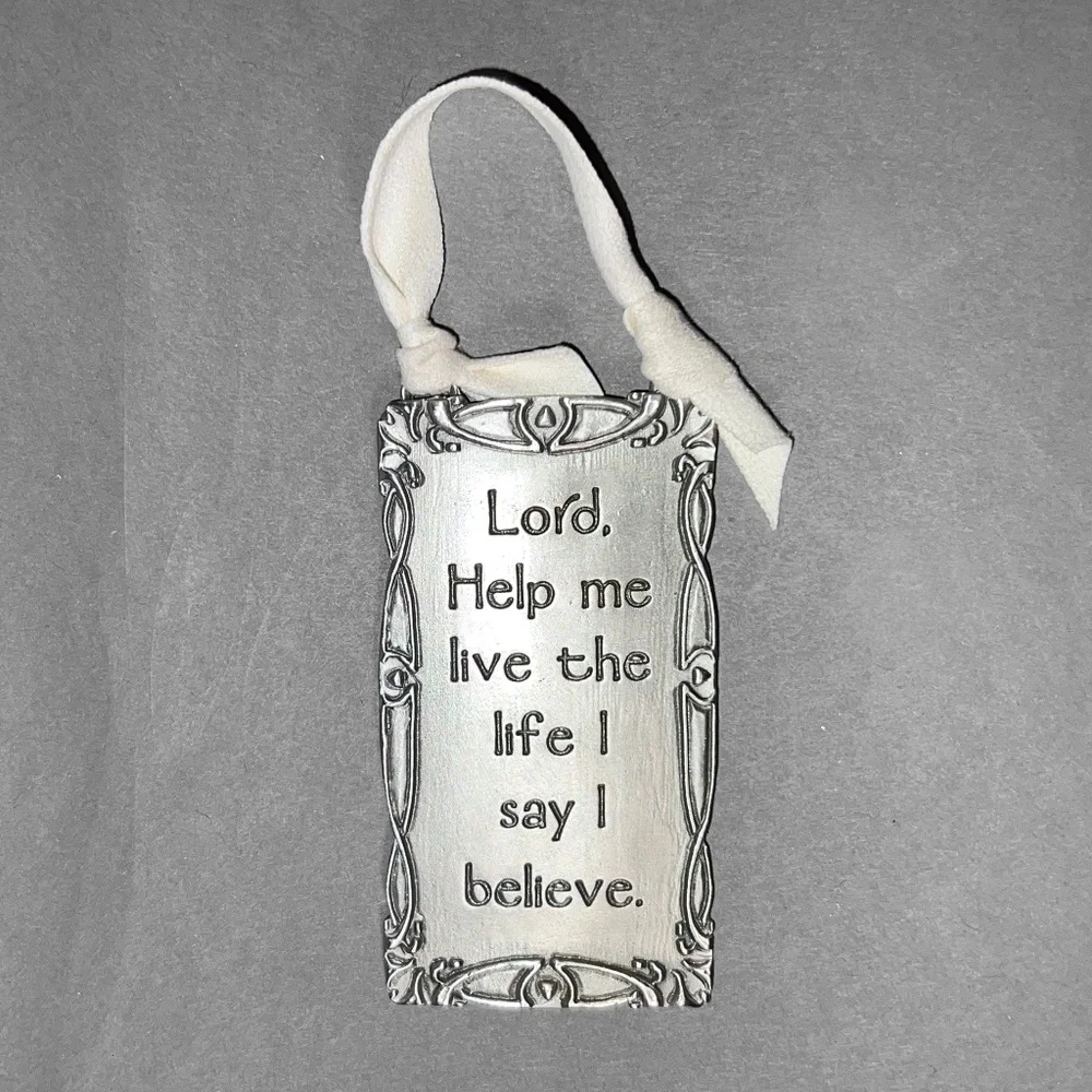 Small "Lord, Help Me..." Plaque - Picture 1 of 3